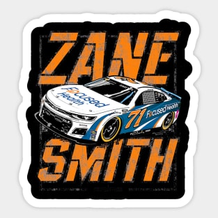 Zane Smith Charcoal Car Sticker